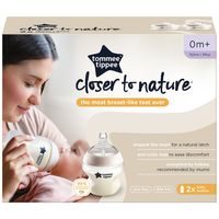 Tommee Tippee Closer To Nature Baby Bottle Pack - 150ml